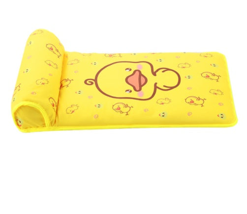 Summer Cooling Dog Mat With Pillow For Dog Cat Breathable Ice Pad Washable Sofa Breathable Print Cooling Pet Dog Bed For Dogs - Get It for Your Pets - Pet Store