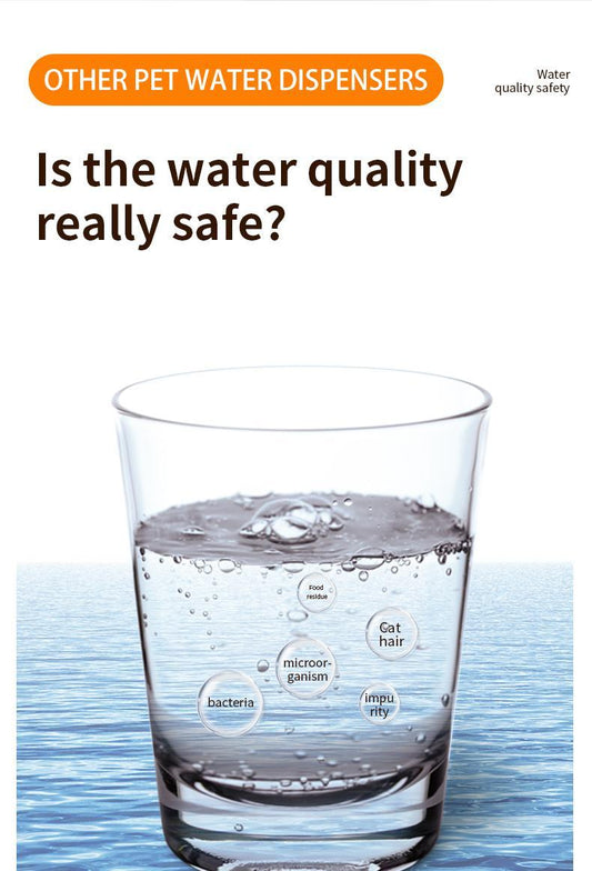 Wireless Charging Battery Driven 304 Stainless Steel Cat Automatic Induction Pet Water Fountain - Get It for Your Pets - Pet Store