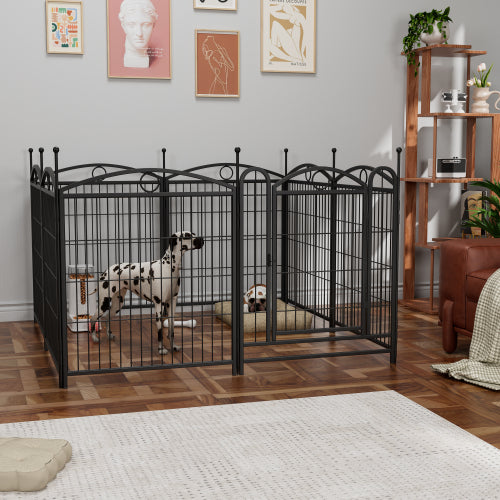 32 Inch 8 Panel Metal Dog Fence Pet Outdoor Playpen - Get It for Your Pets - Pet Store