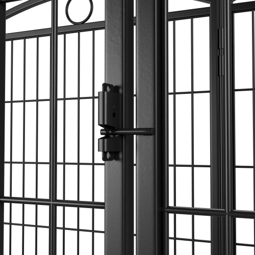 32 Inch 8 Panel Metal Dog Fence Pet Outdoor Playpen - Get It for Your Pets - Pet Store