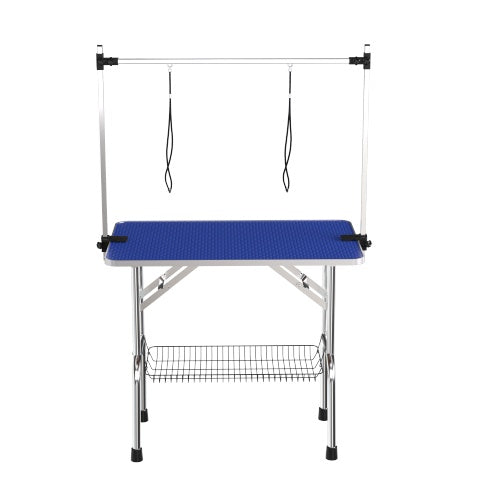 36 Inch Folding Dog Pet Grooming Table Heavy Duty Stainless Steel Pet Dog Cat Grooming Table - Get It for Your Pets - Pet Store