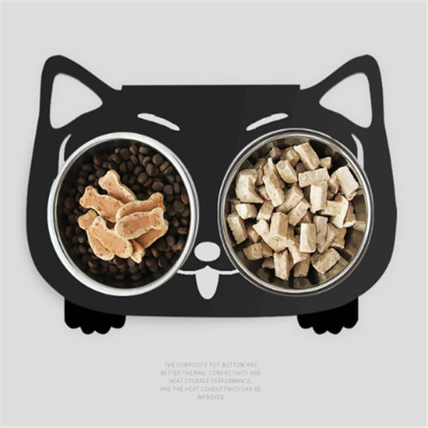 Anti-falling Cat Dog Feeding Water Bowl - Get It for Your Pets - Pet Store