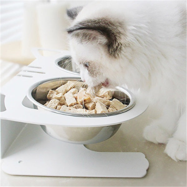 Anti-falling Cat Dog Feeding Water Bowl - Get It for Your Pets - Pet Store