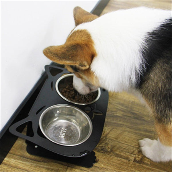 Anti-falling Cat Dog Feeding Water Bowl - Get It for Your Pets - Pet Store