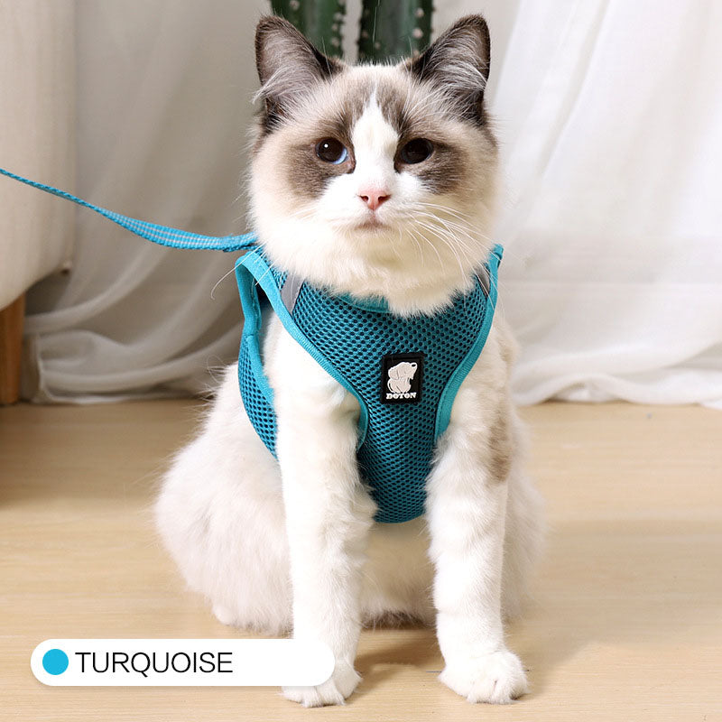 Anti-strike cat traction cat harness - Get It for Your Pets