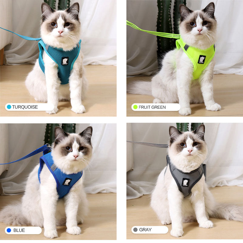 Anti-strike cat traction cat harness - Get It for Your Pets