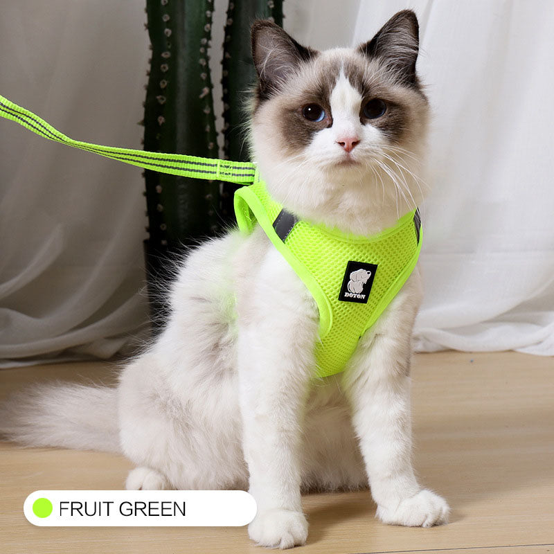 Anti-strike cat traction cat harness - Get It for Your Pets