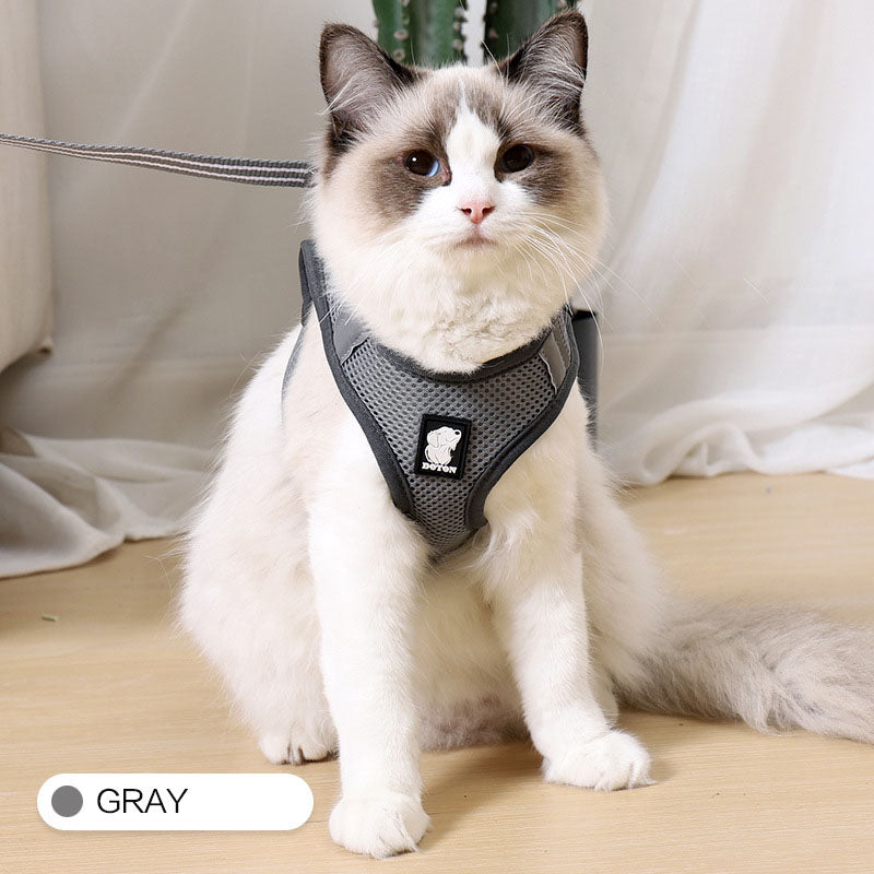 Anti-strike cat traction cat harness - Get It for Your Pets