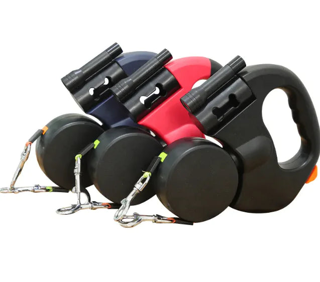 Auto Double Dog Leash - Get It for Your Pets