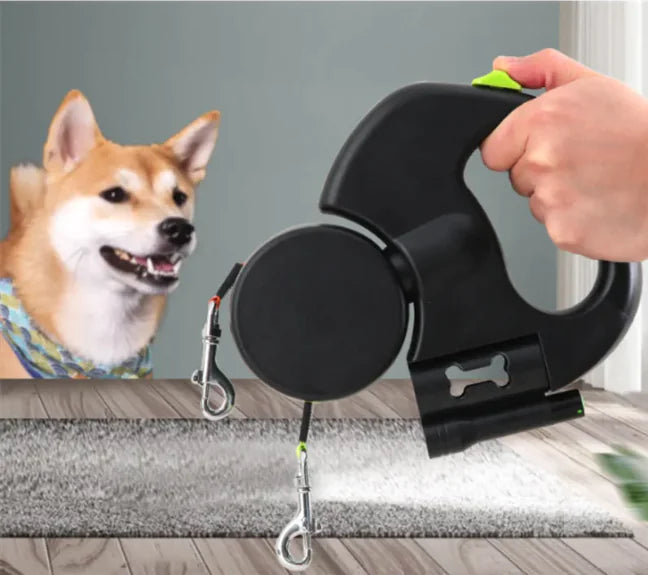 Auto Double Dog Leash - Get It for Your Pets