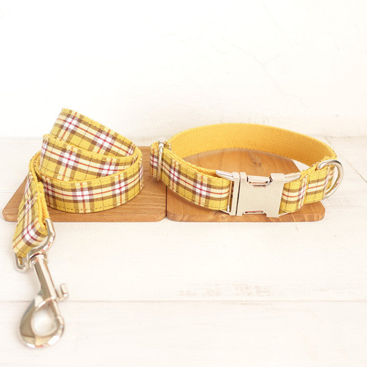 Bowknot Collar Dog Collar Drawstring Leash Set - Get It for Your Pets