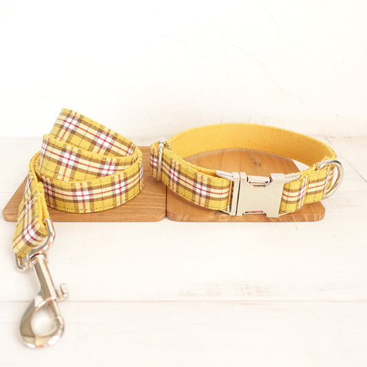 Bowknot Collar Dog Collar Drawstring Leash Set - Get It for Your Pets