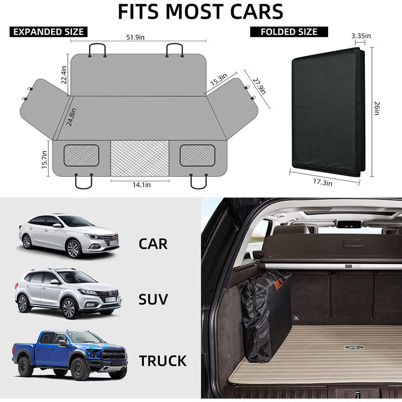 Car Dog Bed Waterproof And Hard-wearing Car Cushions For Pets - Get It for Your Pets