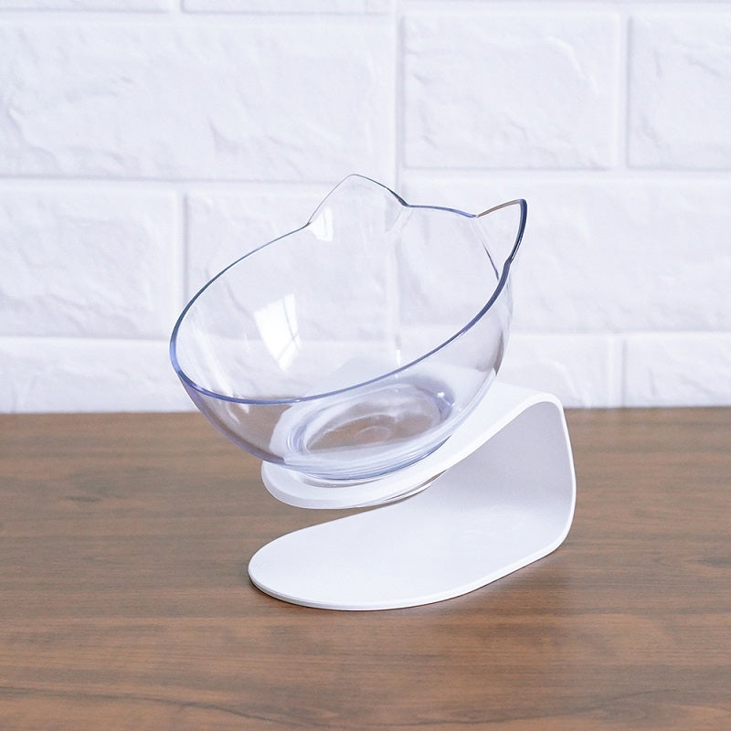 Cat Double Bowl Cat Food Bowl Protects Cervical Vertebra - Get It for Your Pets - Pet Store
