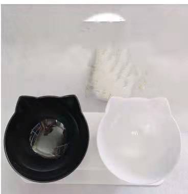 Cat Double Bowl Cat Food Bowl Protects Cervical Vertebra - Get It for Your Pets - Pet Store