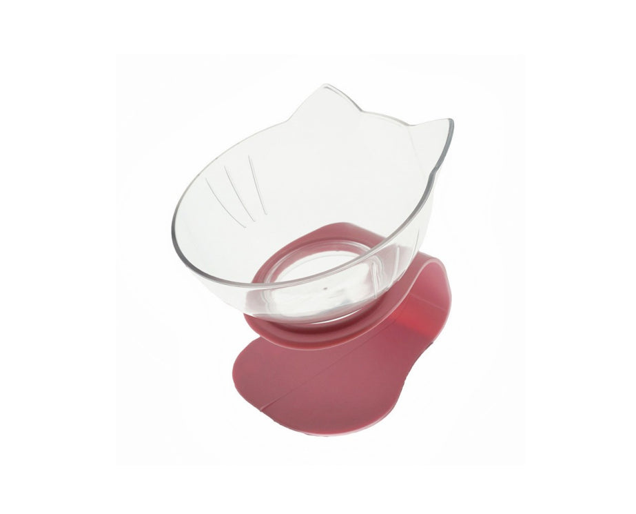 Cat Double Bowl Cat Food Bowl Protects Cervical Vertebra - Get It for Your Pets - Pet Store