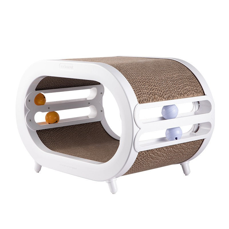 Cat Scratch Board Nest Villa Chamfer Toys - Get It for Your Pets