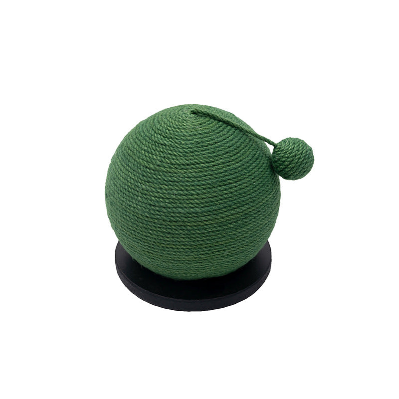 Cat Scratching Ball Board Toy Cactus Shape Scratch Sisal Post - Get It for Your Pets
