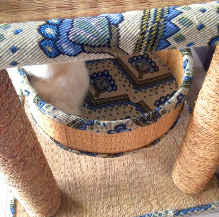 Cat Straw Scratch BoardClimbing Frame - Get It for Your Pets