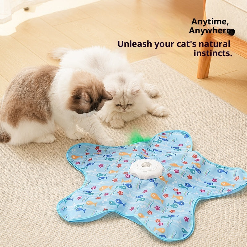Cat Toy Smart Cat Hunting Cover Electric Relieving Stuffy - Get It for Your Pets