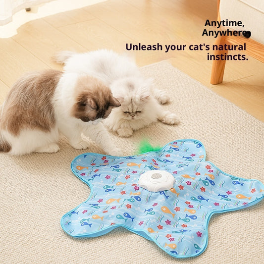 Cat Toy Smart Cat Hunting Cover Electric Relieving Stuffy - Get It for Your Pets