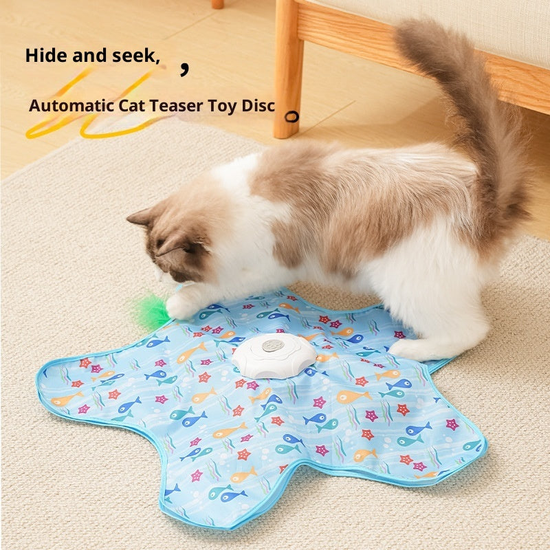 Cat Toy Smart Cat Hunting Cover Electric Relieving Stuffy - Get It for Your Pets