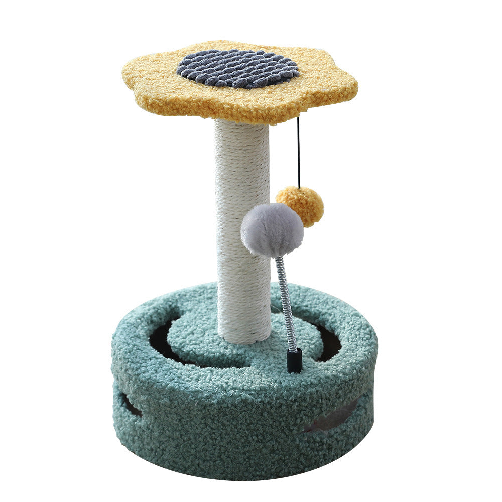 Cat Tree Multifunctional Scraping Rod Cat Teasing Pet Toy - Get It for Your Pets