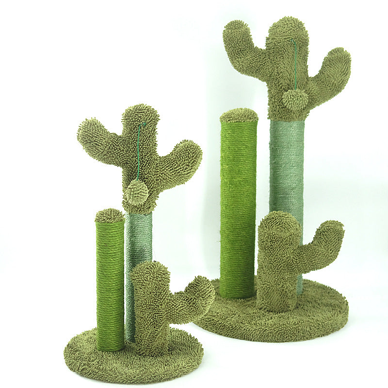 Cats Scratching Kitten Climbing Cactus Tree - Get It for Your Pets