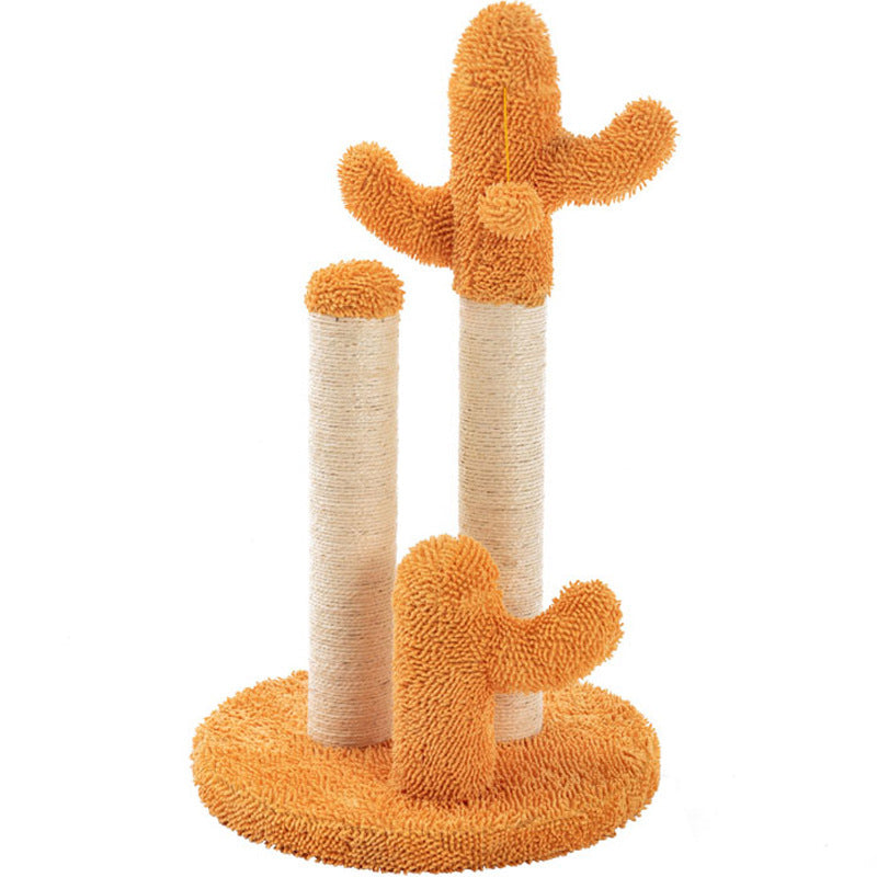 Cats Scratching Kitten Climbing Cactus Tree - Get It for Your Pets