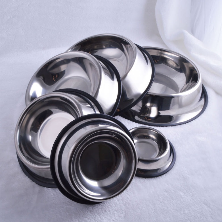 Classic Stainless Steel Bowls - Get It for Your Pets - Pet Store