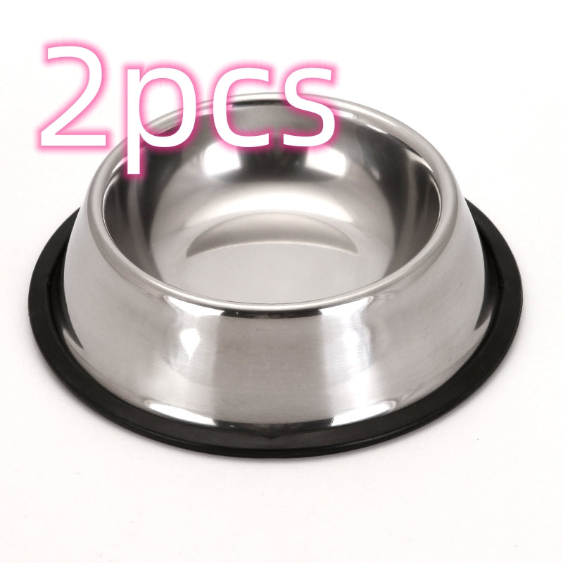 Classic Stainless Steel Bowls - Get It for Your Pets - Pet Store