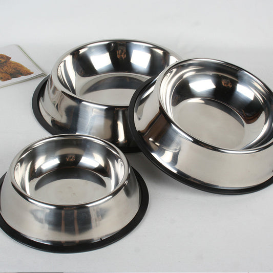 Classic Stainless Steel Bowls - Get It for Your Pets - Pet Store