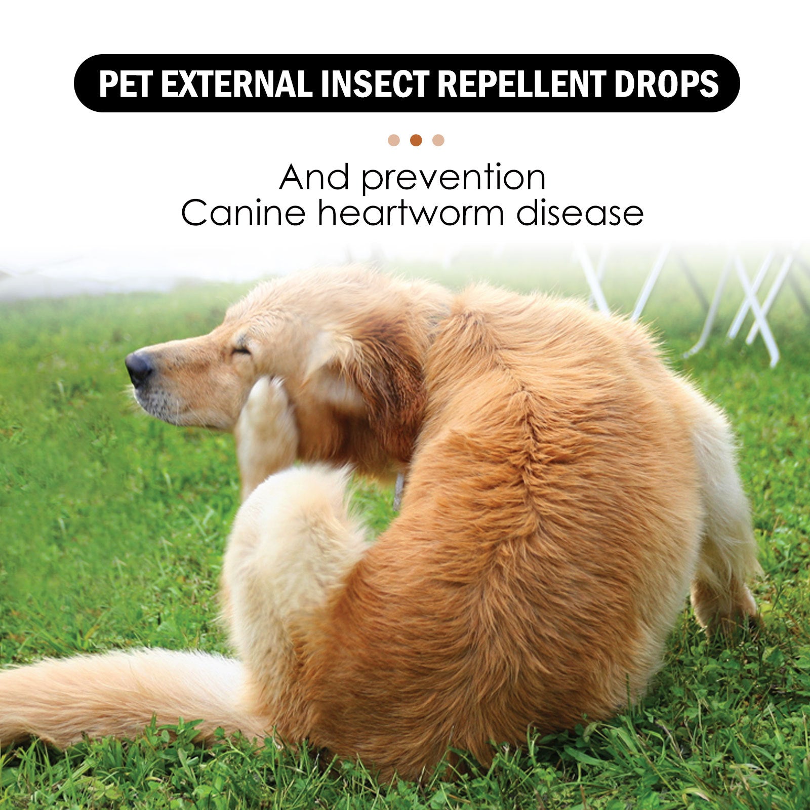 Dog Cat Drops Spray Cleaning Remove Lice Tick Flea - Get It for Your Pets