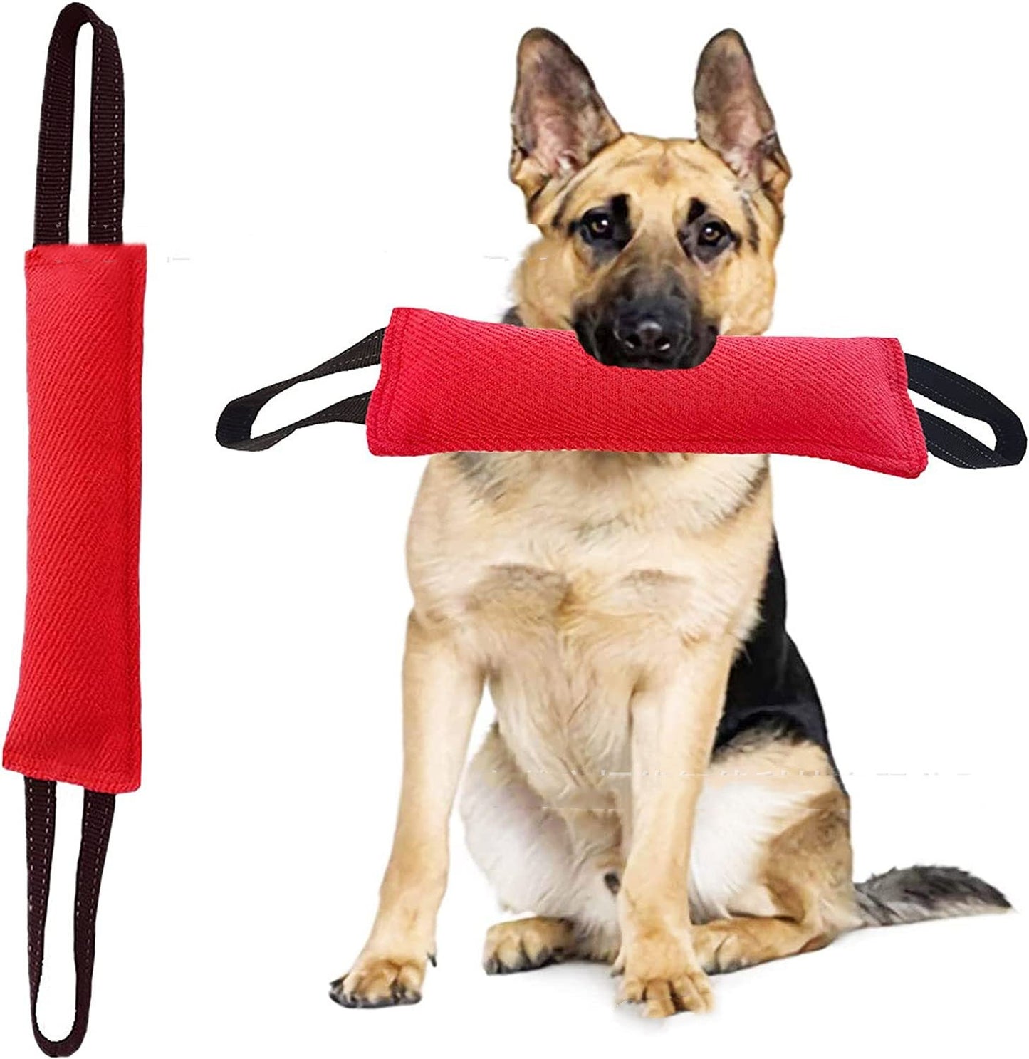 Dog Drag Toy Dog Jute Bite Pillow Durable Training Equipment - Get It for Your Pets