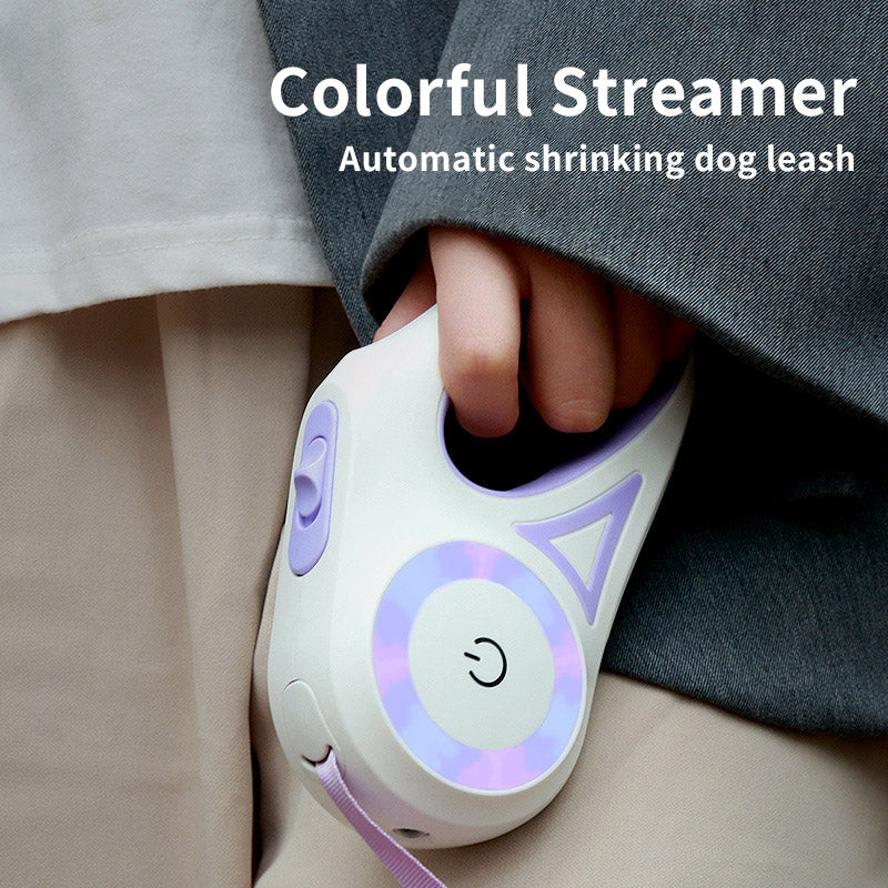 Dog Leash Retractable Leash And Dog Collar Spotlight Automatic Pet Dog Cat Traction Rope For Small Medium Dogs Pet Product - Get It for Your Pets