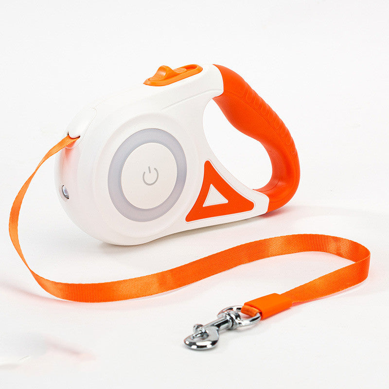 Dog Leash Retractable Leash And Dog Collar Spotlight Automatic Pet Dog Cat Traction Rope For Small Medium Dogs Pet Product - Get It for Your Pets