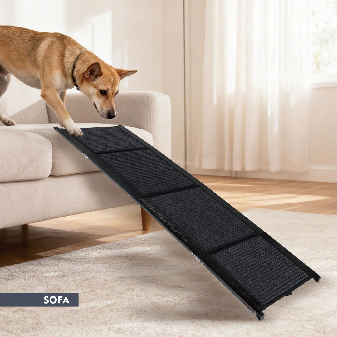 Dog Ramp For Car 71 Long  19.5 Wide Portable Dog Ramps For Large Dogs With Non-Slip Rug Surface Dog Car Ramp For SUV Car  Truck, Folding Dog Ramp Up To 250LBS - Get It for Your Pets - Pet Store