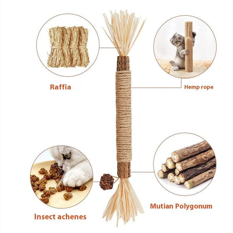 Funny Cat Molar Bite Stick Toy - Get It for Your Pets