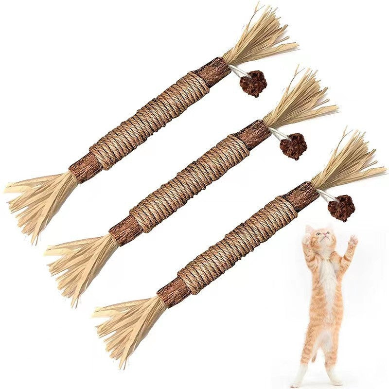 Funny Cat Molar Bite Stick Toy - Get It for Your Pets