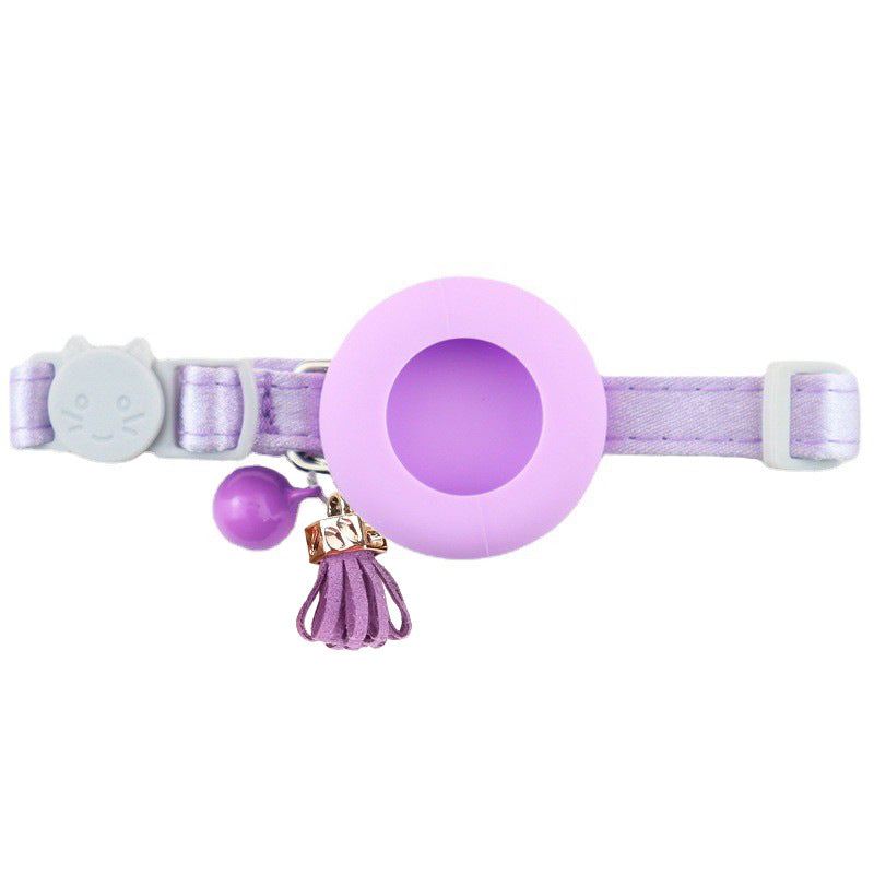 GPS Collar Silicone Holster Pet Collar Bell - Get It for Your Pets