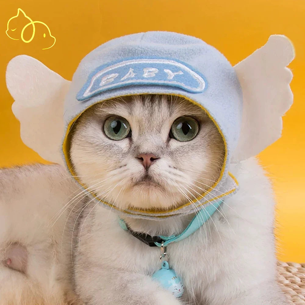 Hat for a Cat Hats for Dogs Accessories Cosplay Cat Costume Kawaii Cute Dog Hat Funny Pet Prodcuts for Bulldog Chihuahua Kitten