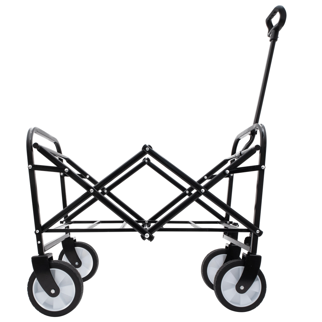 DB Minimeetall Heavy Duty Collapsible Foldable Wagon Cart Multi-Use Beach Utility & Grocery Cart Portable Folding Wagon