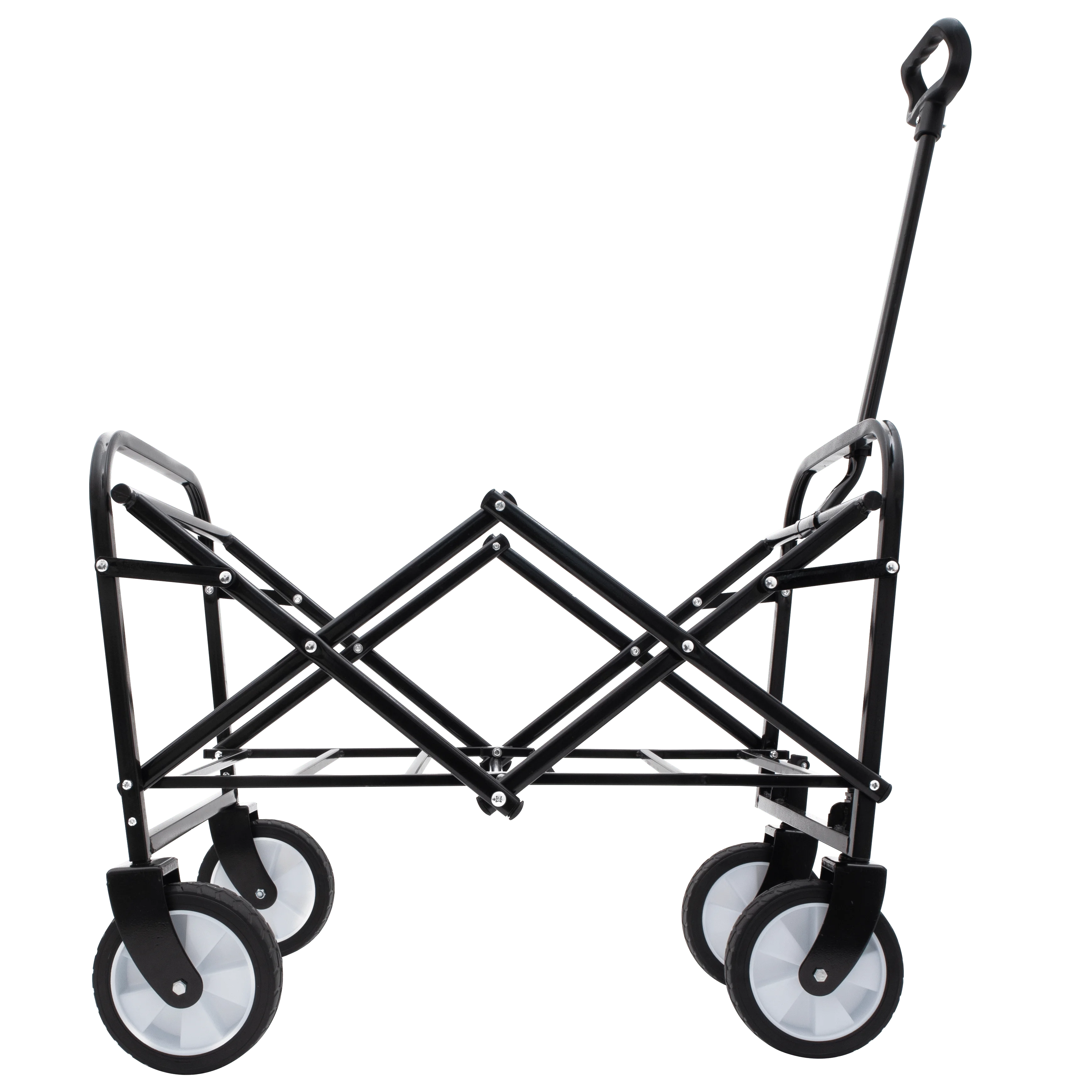DB Minimeetall Heavy Duty Collapsible Foldable Wagon Cart Multi-Use Beach Utility & Grocery Cart Portable Folding Wagon