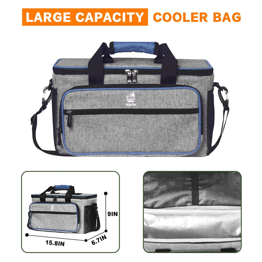 DB All-Terrain Brake 140L Collapsible Wagon Cart with Removable Canopy Foldable Folding Wagon for Shopping