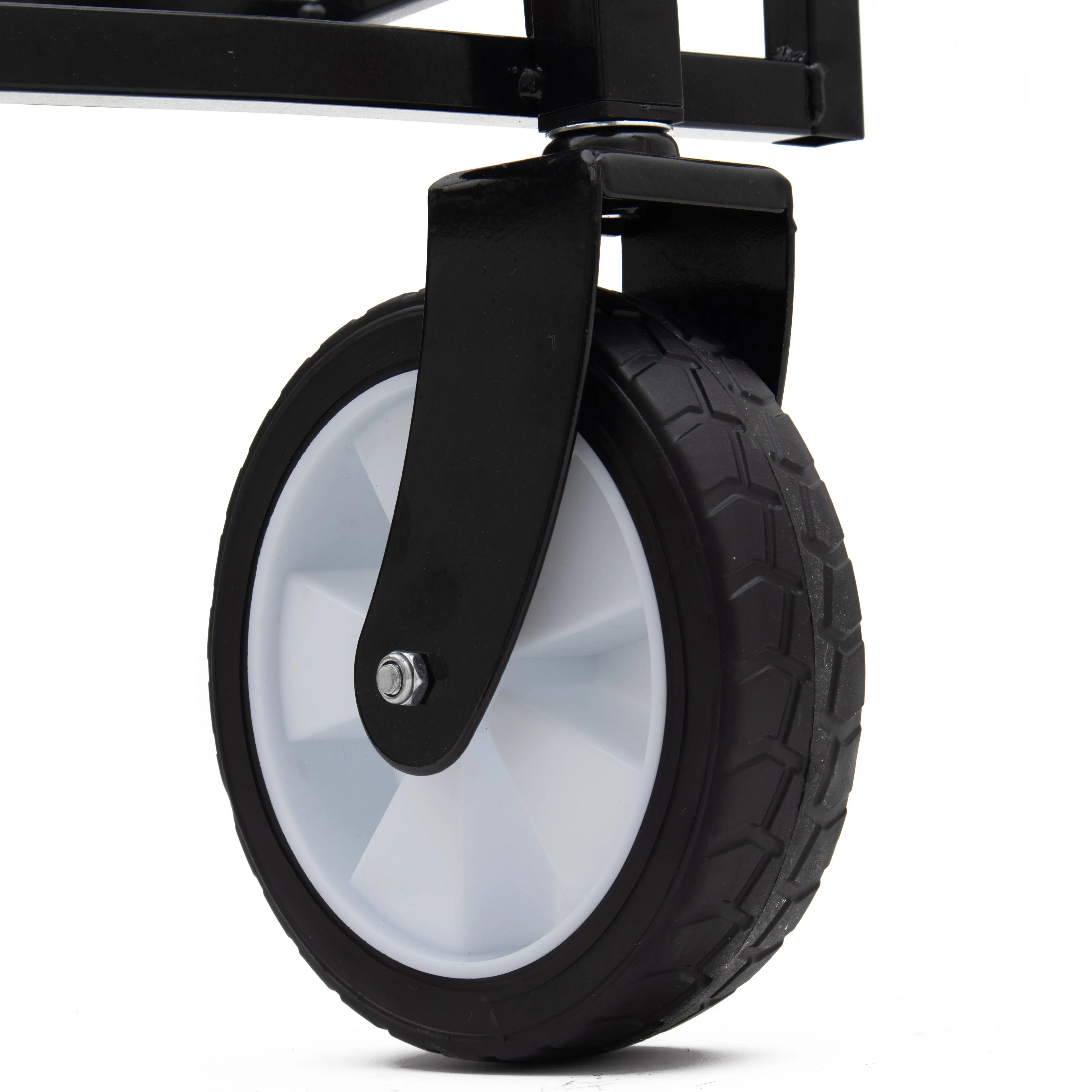 DB Minimeetall Heavy Duty Collapsible Foldable Wagon Cart Multi-Use Beach Utility & Grocery Cart Portable Folding Wagon