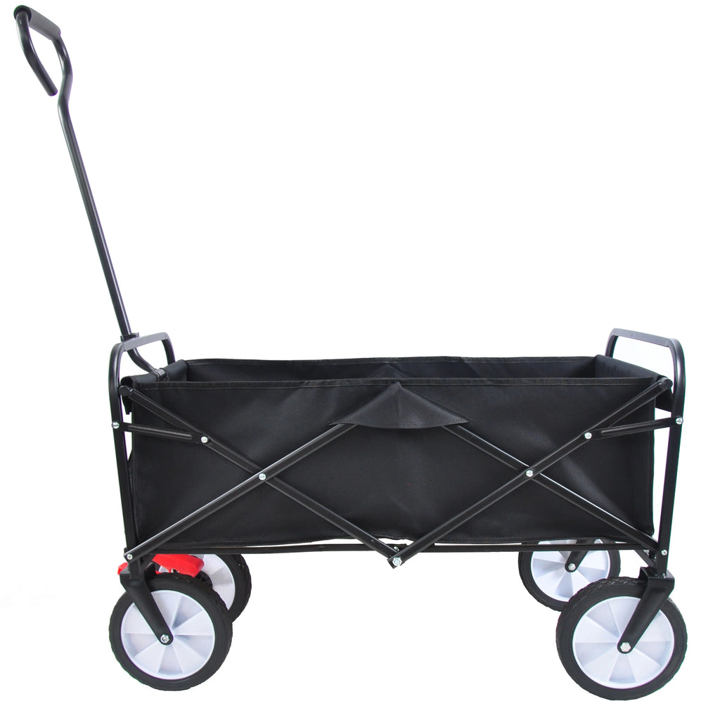 DB Roll Container Plastic Folding Wagon for Garden Shopping Beach Storage Tools Industrial Use OEM Customizable
