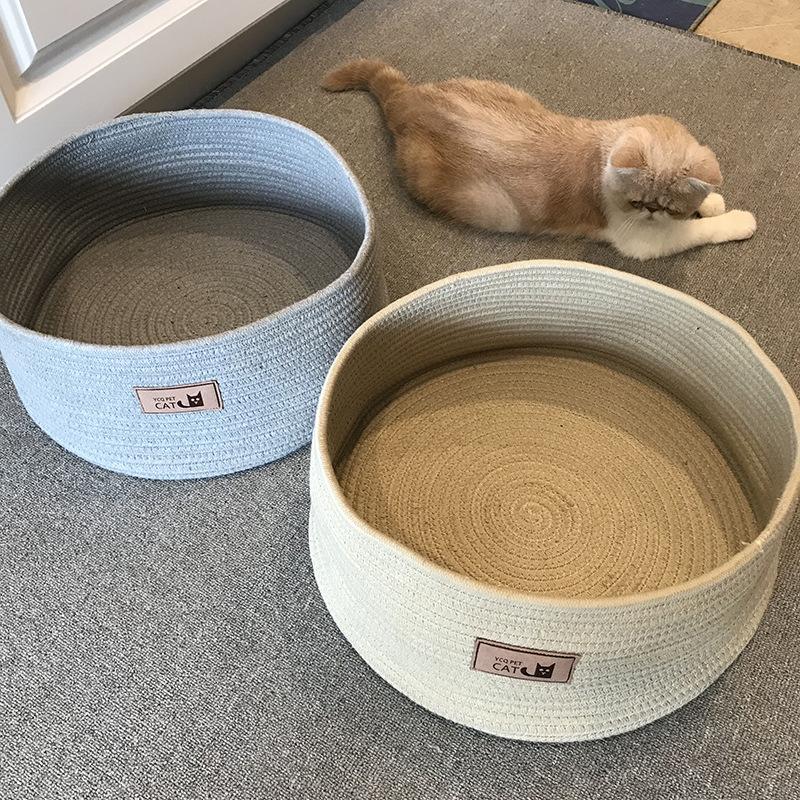 Handmade cotton rope cat litter - Get It for Your Pets - Pet Store