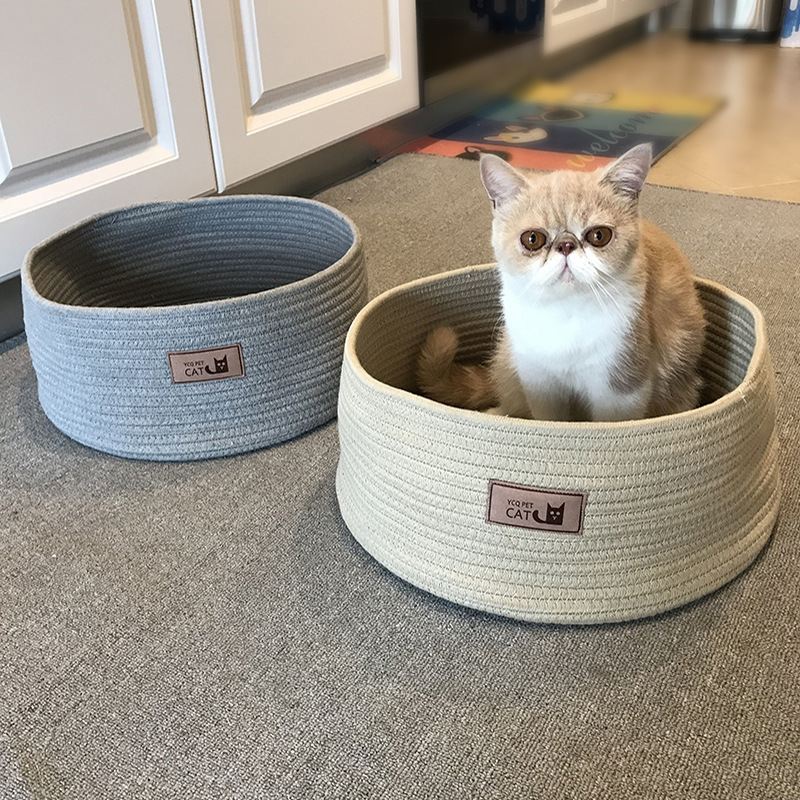 Handmade cotton rope cat litter - Get It for Your Pets - Pet Store