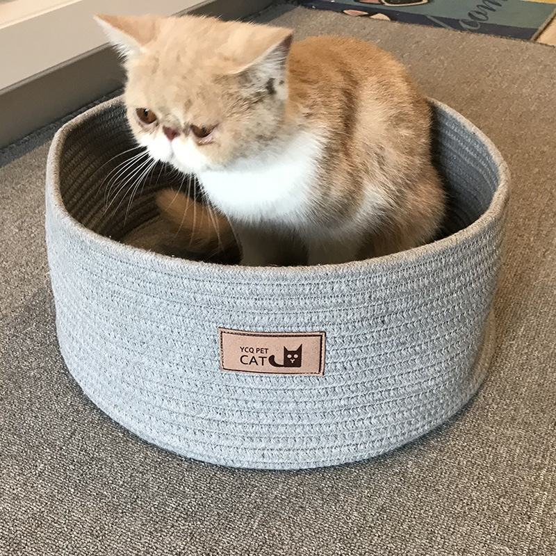 Handmade cotton rope cat litter - Get It for Your Pets - Pet Store