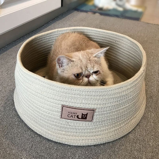 Handmade cotton rope cat litter - Get It for Your Pets - Pet Store
